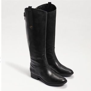 SAM EDELMAN PENNY2 WIDE CALF LEATHER RIDING BOOT NWT SIZE 10 WIDE